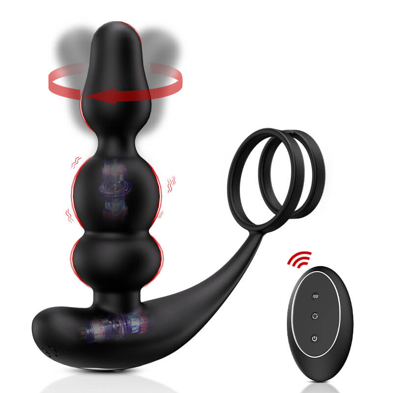 PM14: Wearable Vibrating & Rotating Prostate Massager