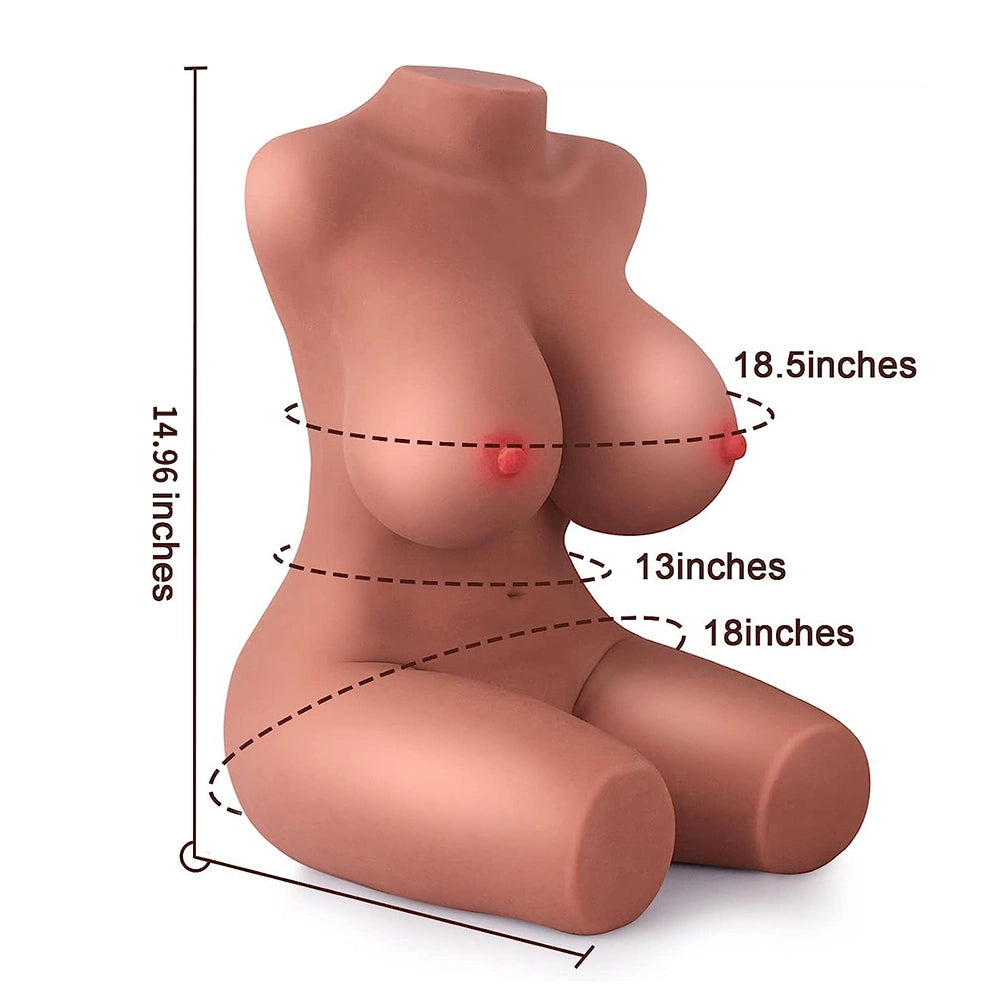Alina: 6.9LB Tan Small Size Female Torso For Beginner