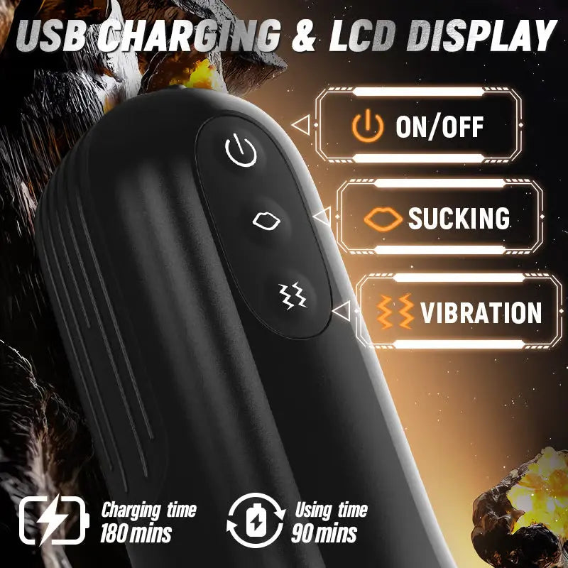 XV6: Realistic Vibrating Pocket Pussy Masturbator with 10 Vibration Modes